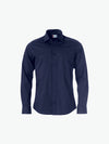 Clique Clark Shirt - Dark Navy Overhemd Clique XS