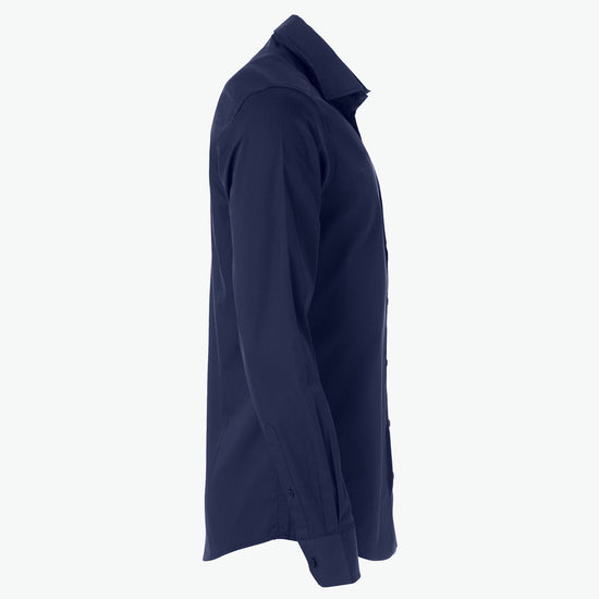 Clique Clark Shirt - Dark Navy Overhemd Clique