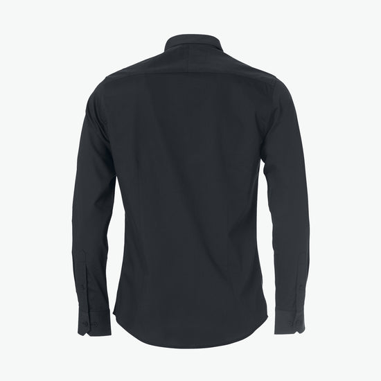 Clique Clark Shirt - Zwart Overhemd Clique