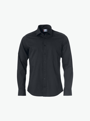 Clique Clark Shirt - Zwart Overhemd Clique XS