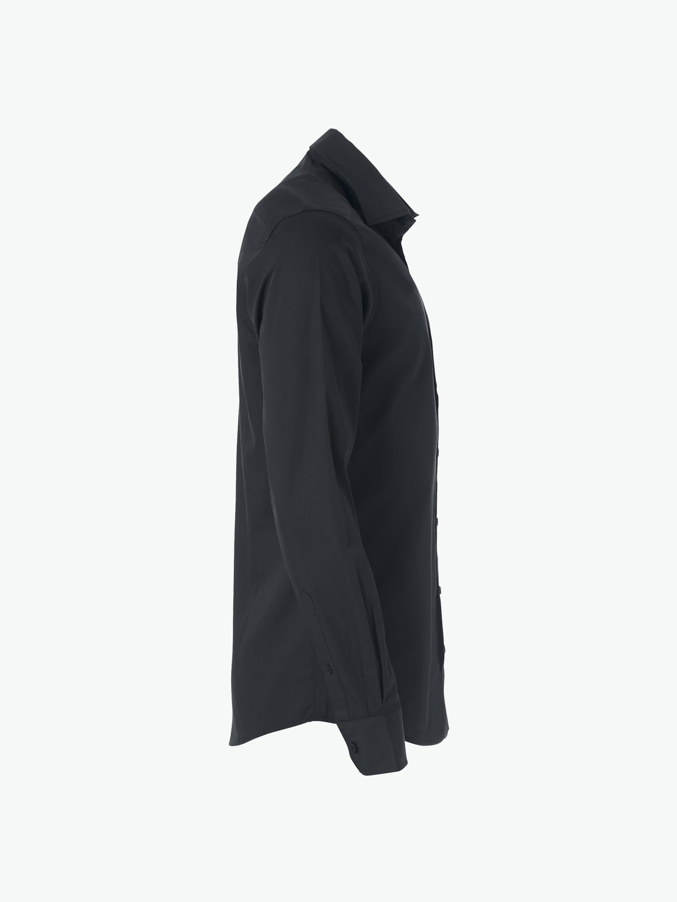 Clique Clark Shirt - Zwart Overhemd Clique