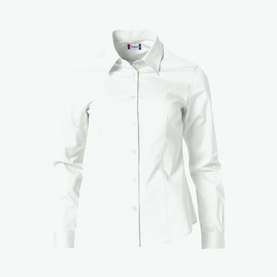 Clique Clare Shirt - Wit Overhemd Clique S