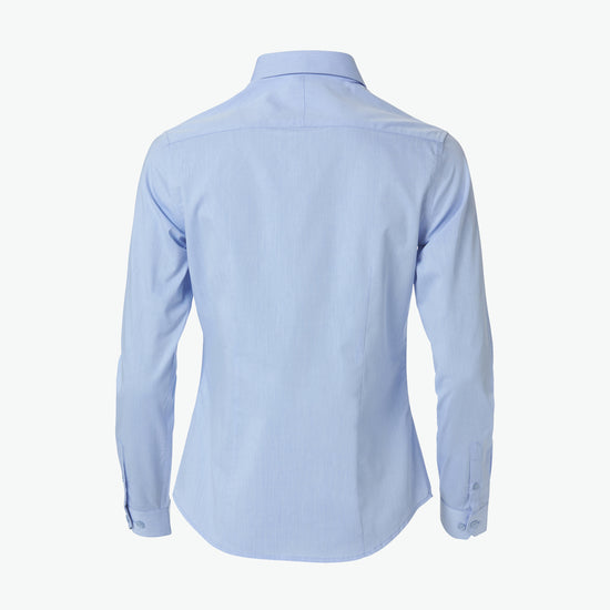 Clique Clare Shirt - Lichtblauw Overhemd Clique