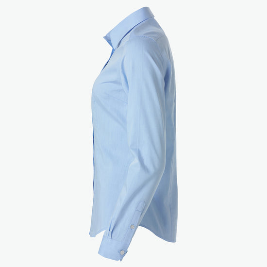 Clique Clare Shirt - Lichtblauw Overhemd Clique