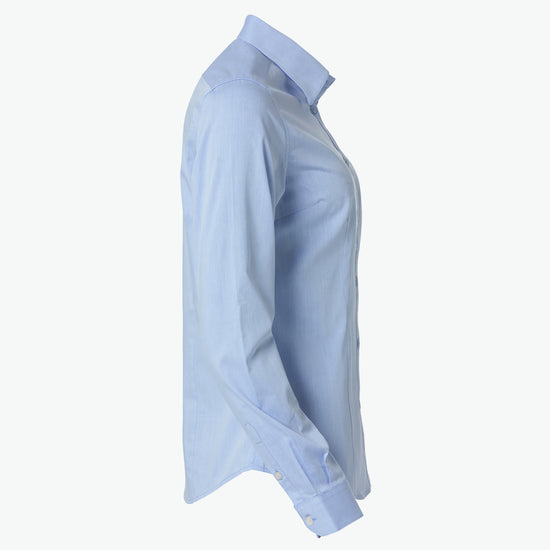 Clique Clare Shirt - Lichtblauw Overhemd Clique