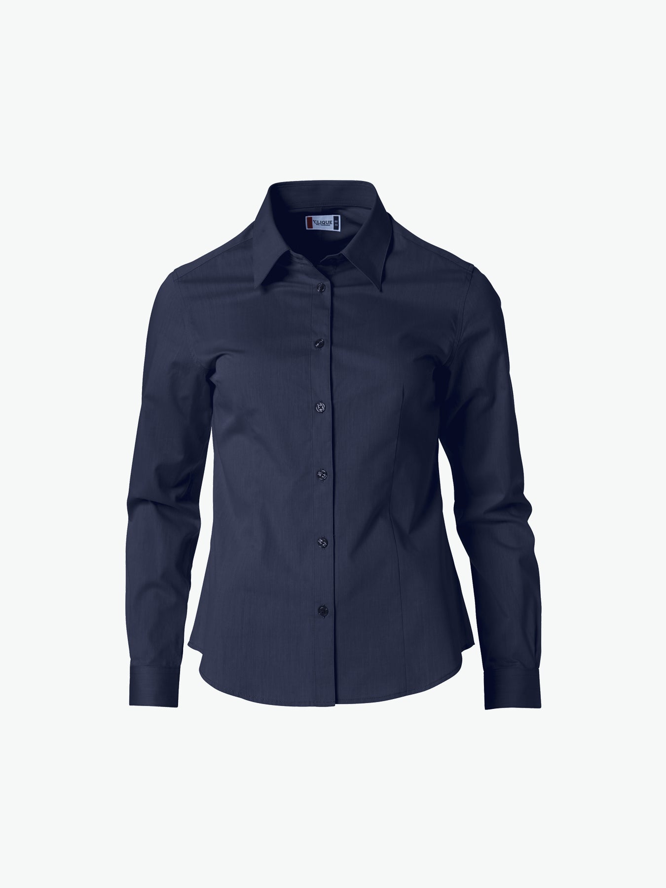 Clique Clare Shirt - Dark Navy Overhemd Clique S