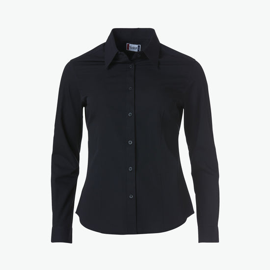 Clique Clare Shirt - Zwart Overhemd Clique S