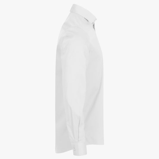Clique Stretch Shirt L/S - Wit Overhemd Clique
