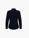Clique Stretch Shirt L/S Women - Dark Navy Overhemd Dames Clique