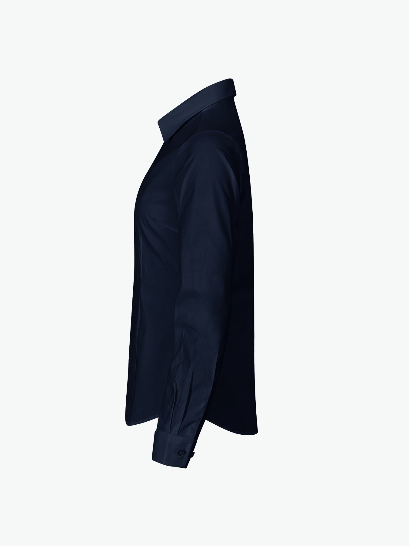 Clique Stretch Shirt L/S Women - Dark Navy Overhemd Dames Clique