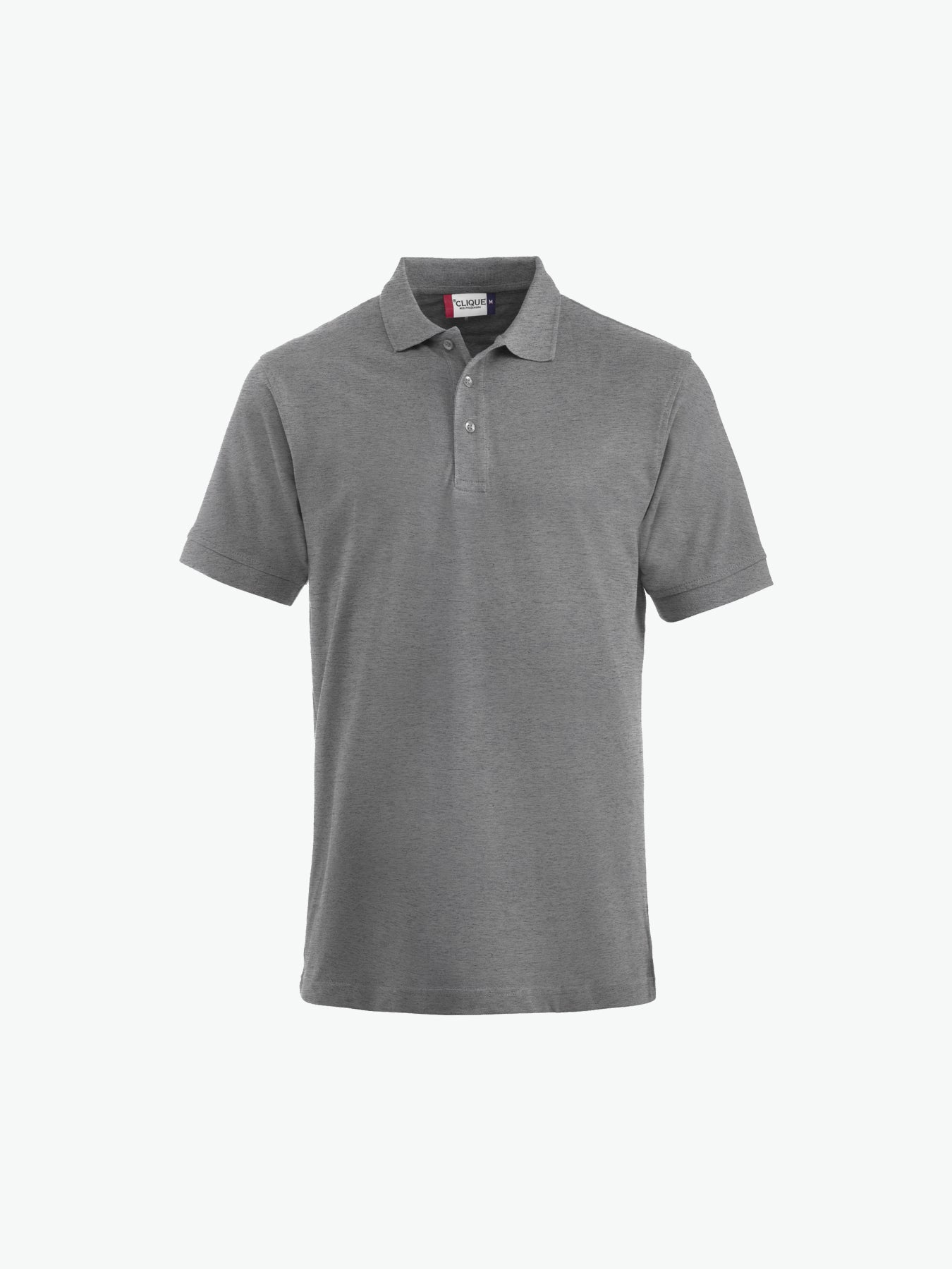 Clique Lincoln Polo - Grijsmelange Polo Clique XS