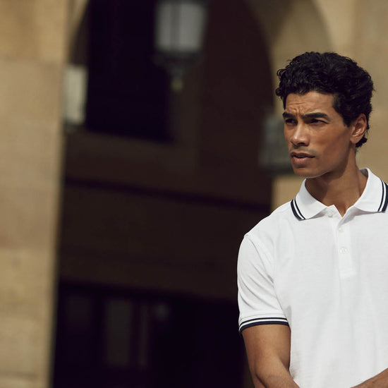 Clique Amarillo Polo - Zwart/Wit Polo Clique