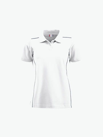 Clique New Alpena Polo - Wit Polo Dames Clique S