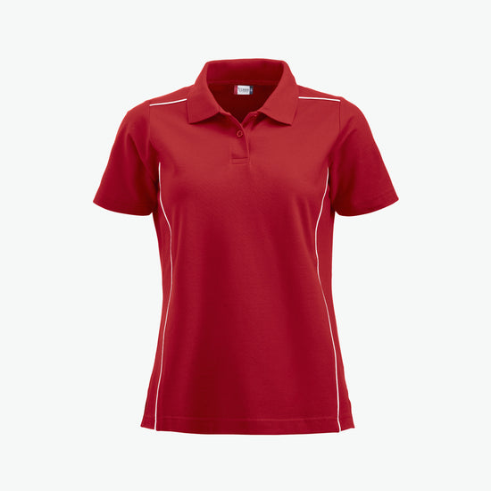 Clique New Alpena Polo - Rood Polo Dames Clique S
