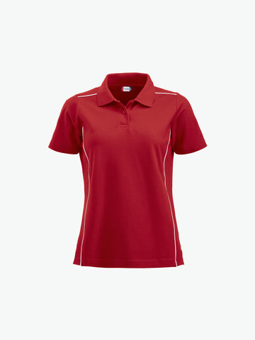 Clique New Alpena Polo - Rood Polo Dames Clique S