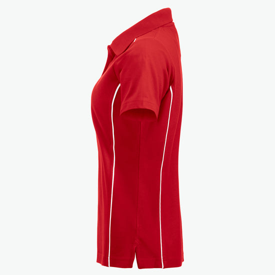 Clique New Alpena Polo - Rood Polo Dames Clique