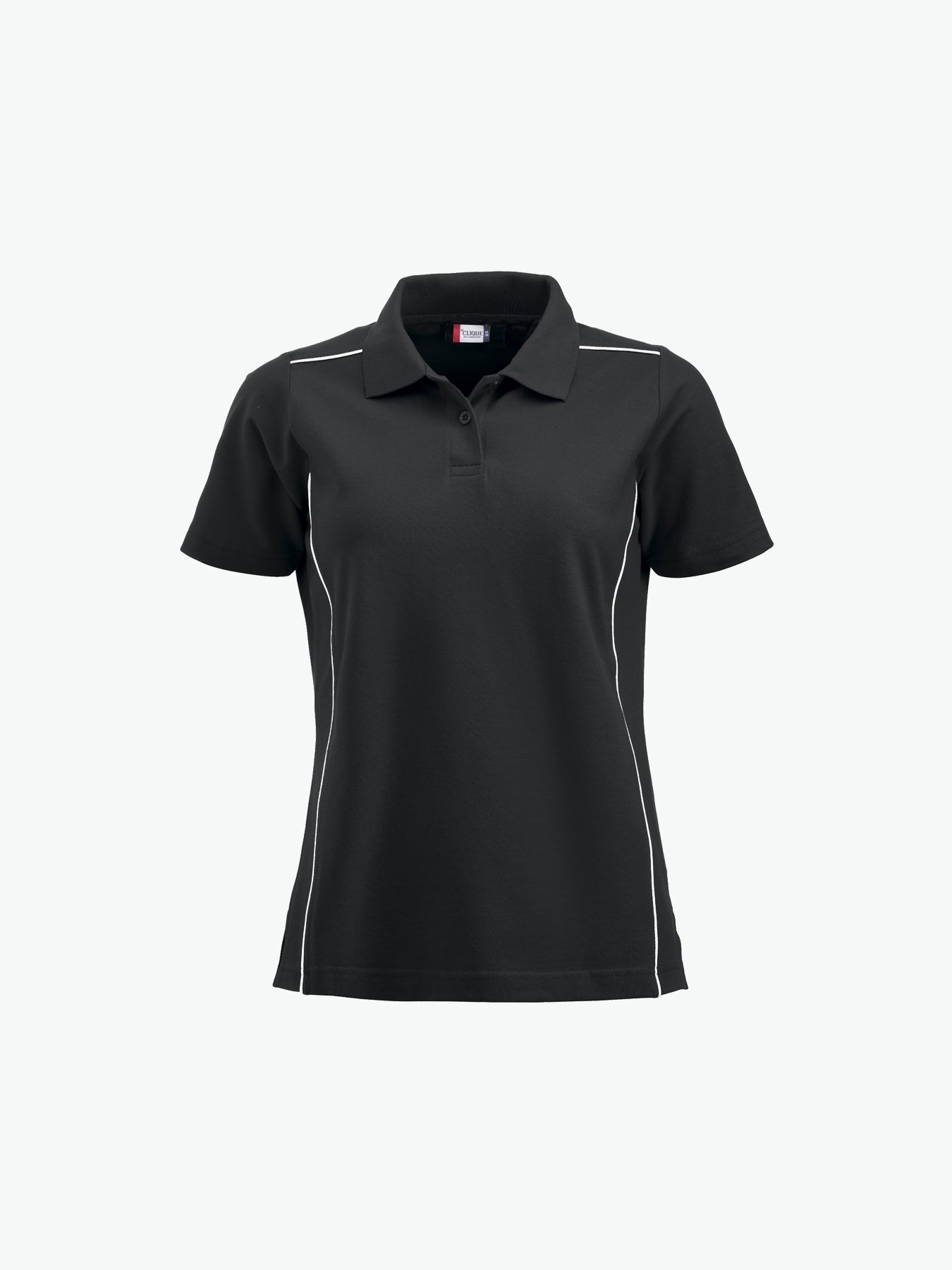Clique New Alpena Polo - Zwart Polo Dames Clique S