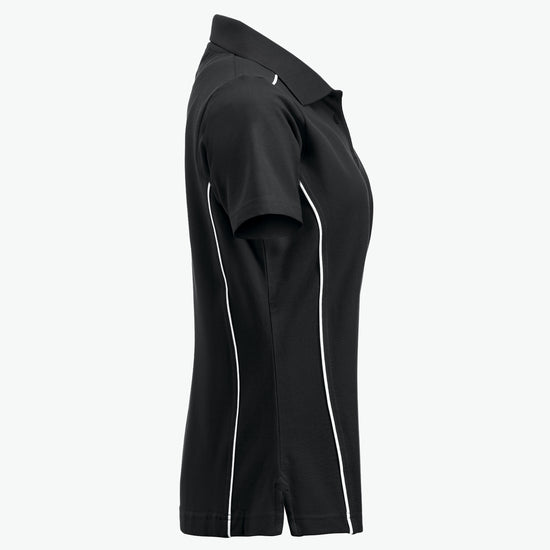 Clique New Alpena Polo - Zwart Polo Dames Clique