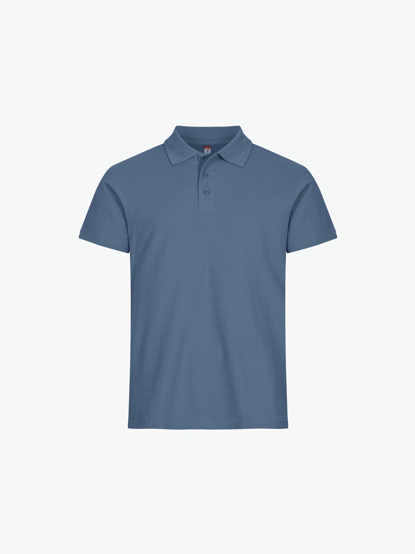 Clique Basic Polo - Staalblauw Polo Clique XS