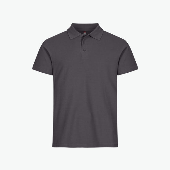 Clique Basic Polo - Metaalgrijs Polo Clique XS