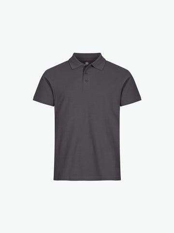 Clique Basic Polo - Metaalgrijs Polo Clique XS