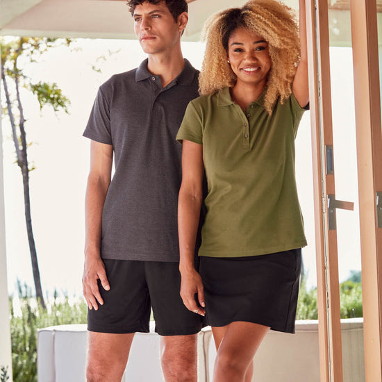 Clique Basic Polo - Zwart Polo Clique