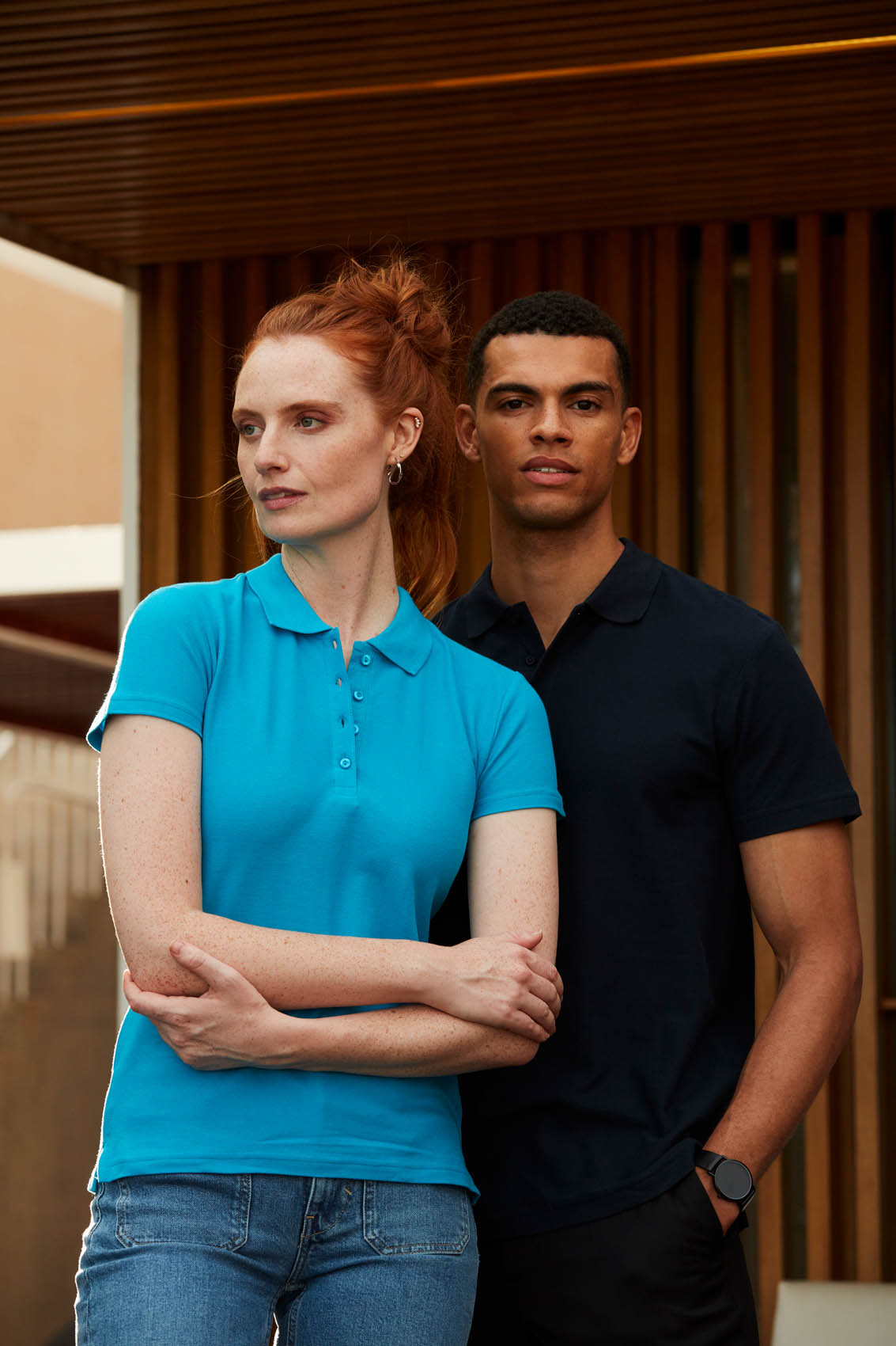 Clique Basic Polo Women - Zachtblauw Polo Dames Clique