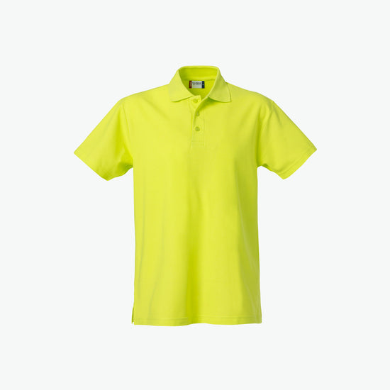 Clique Basic Polo - Signaalgroen Polo Clique XS