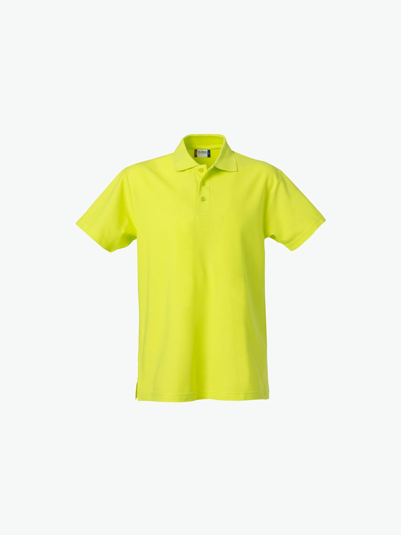 Clique Basic Polo - Signaalgroen Polo Clique XS