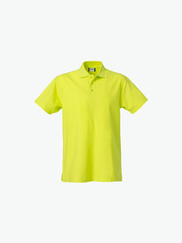 Clique Basic Polo - Signaalgroen Polo Clique XS