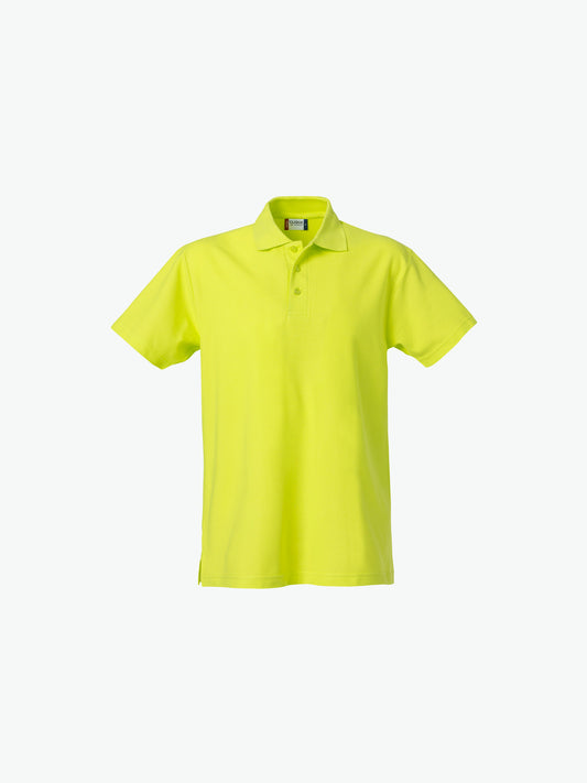 Clique Basic Polo - Signaalgroen Polo Clique XS