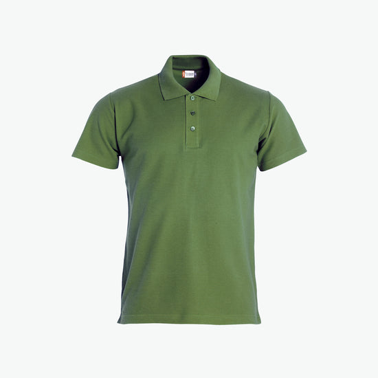 Clique Basic Polo - Legergroen Polo Clique XS