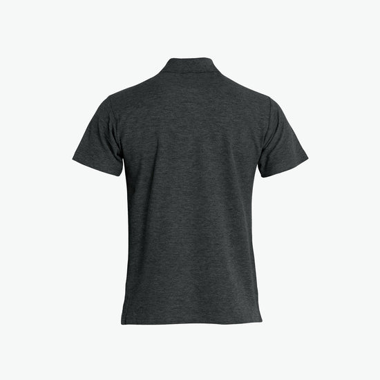 Clique Basic Polo - Antraciet Melange Polo Clique
