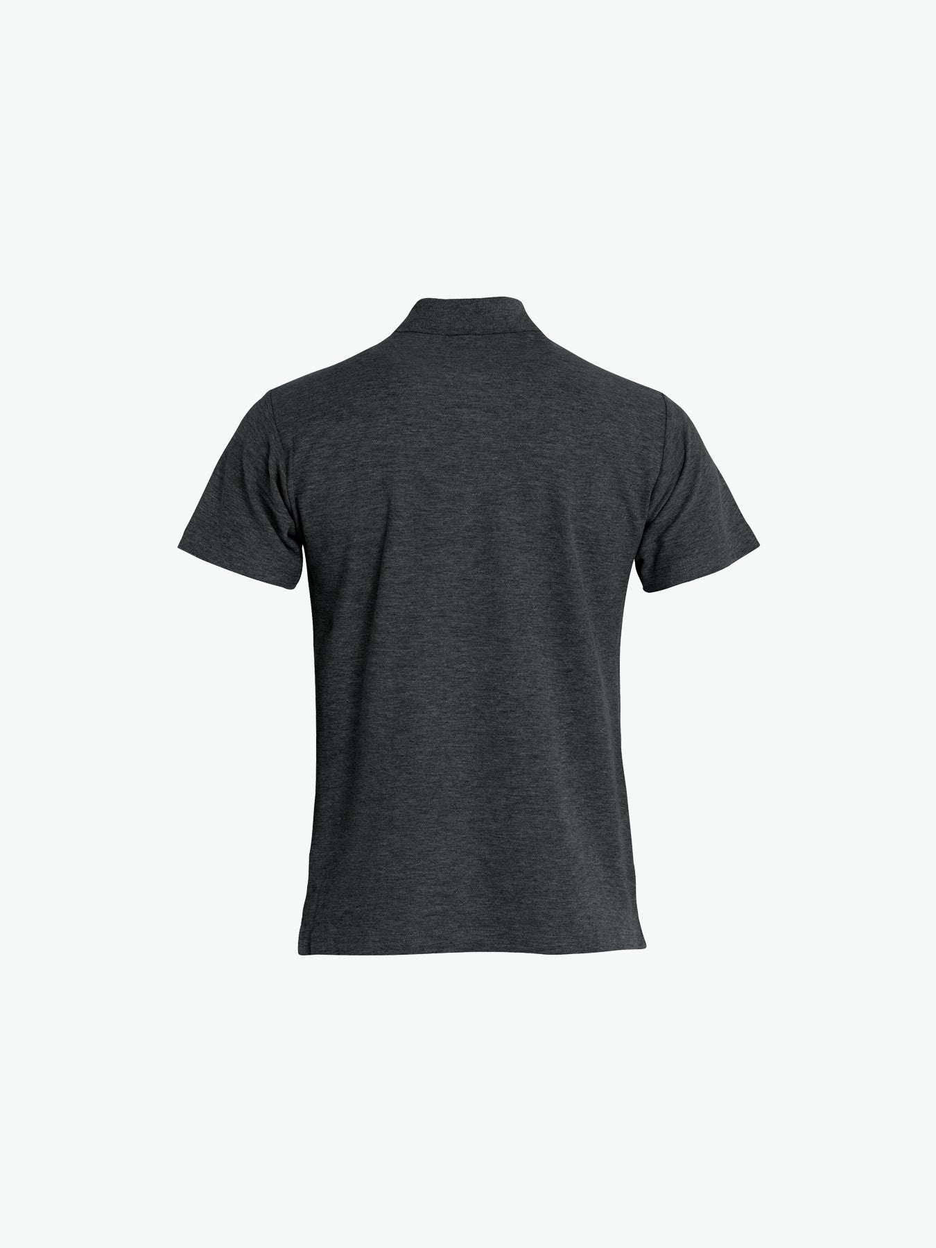 Clique Basic Polo - Antraciet Melange Polo Clique