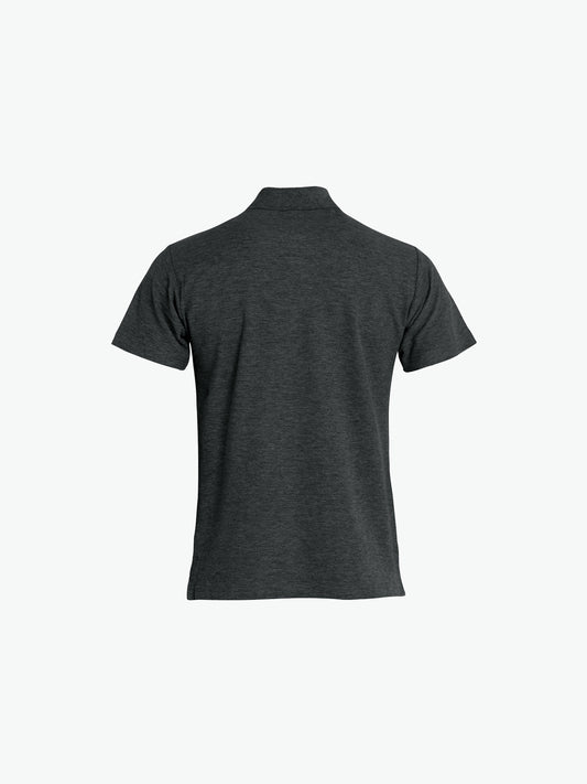 Clique Basic Polo - Antraciet Melange Polo Clique