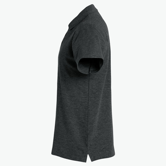 Clique Basic Polo - Antraciet Melange Polo Clique
