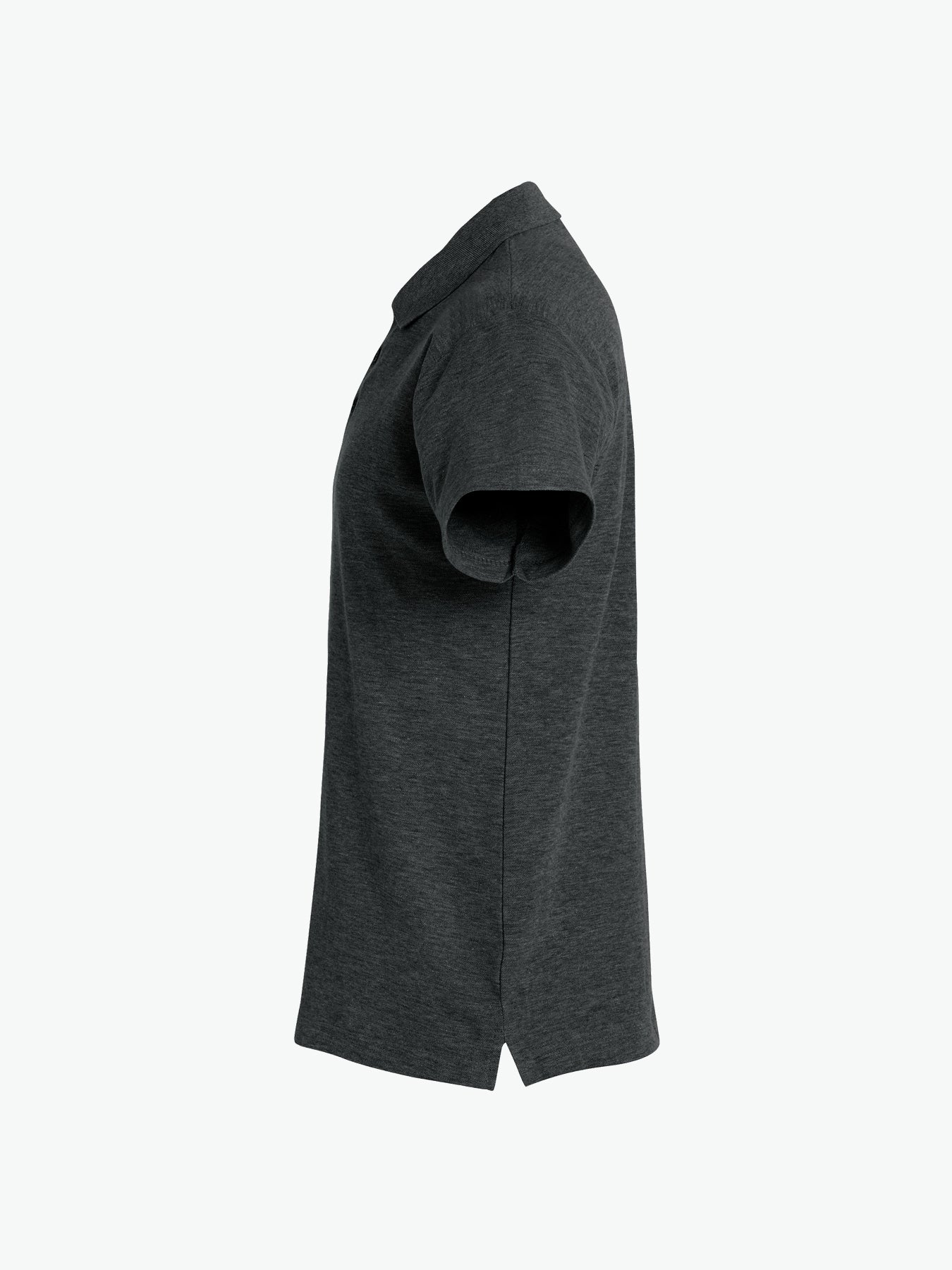 Clique Basic Polo - Antraciet Melange Polo Clique