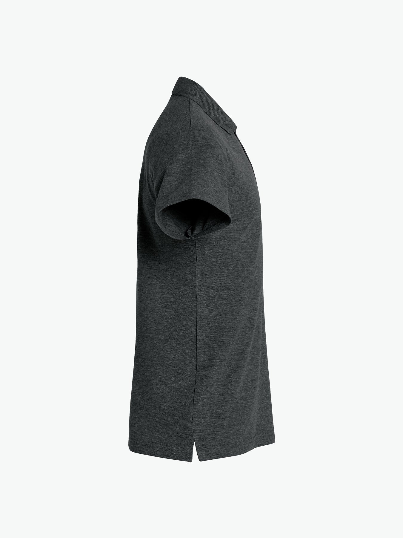 Clique Basic Polo - Antraciet Melange Polo Clique