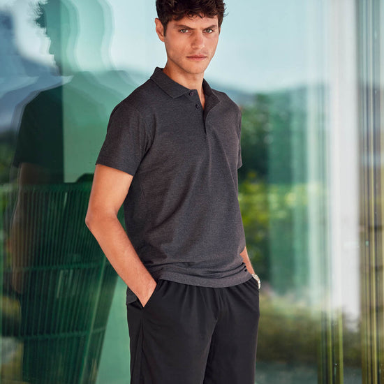 Clique Basic Polo - Zwart Polo Clique
