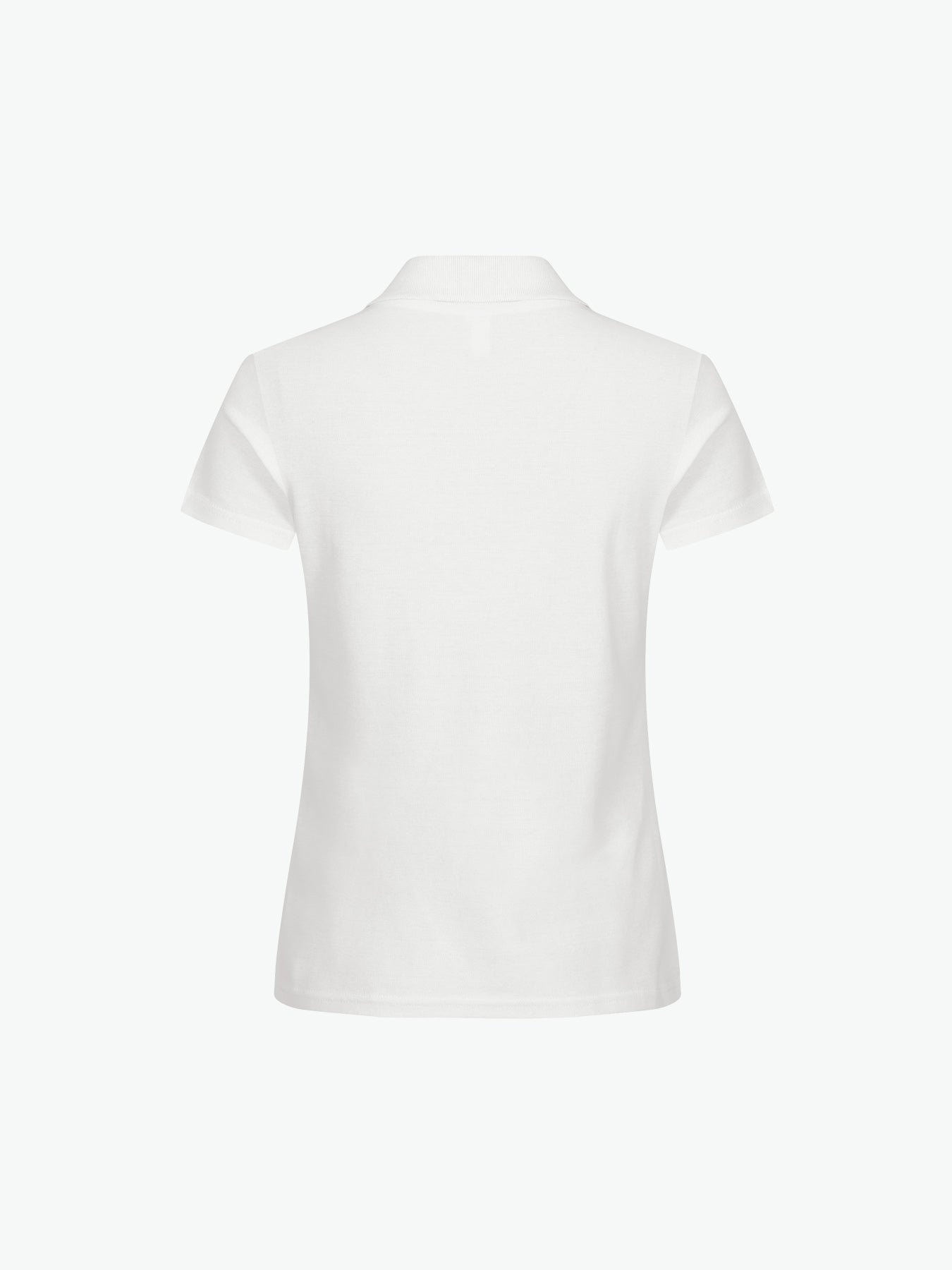 Clique Basic Polo Women - Offwhite Polo Dames Clique