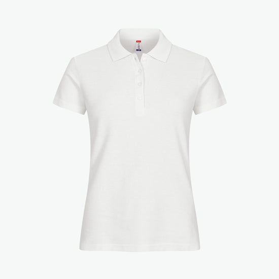 Clique Basic Polo Women - Offwhite Polo Dames Clique XS