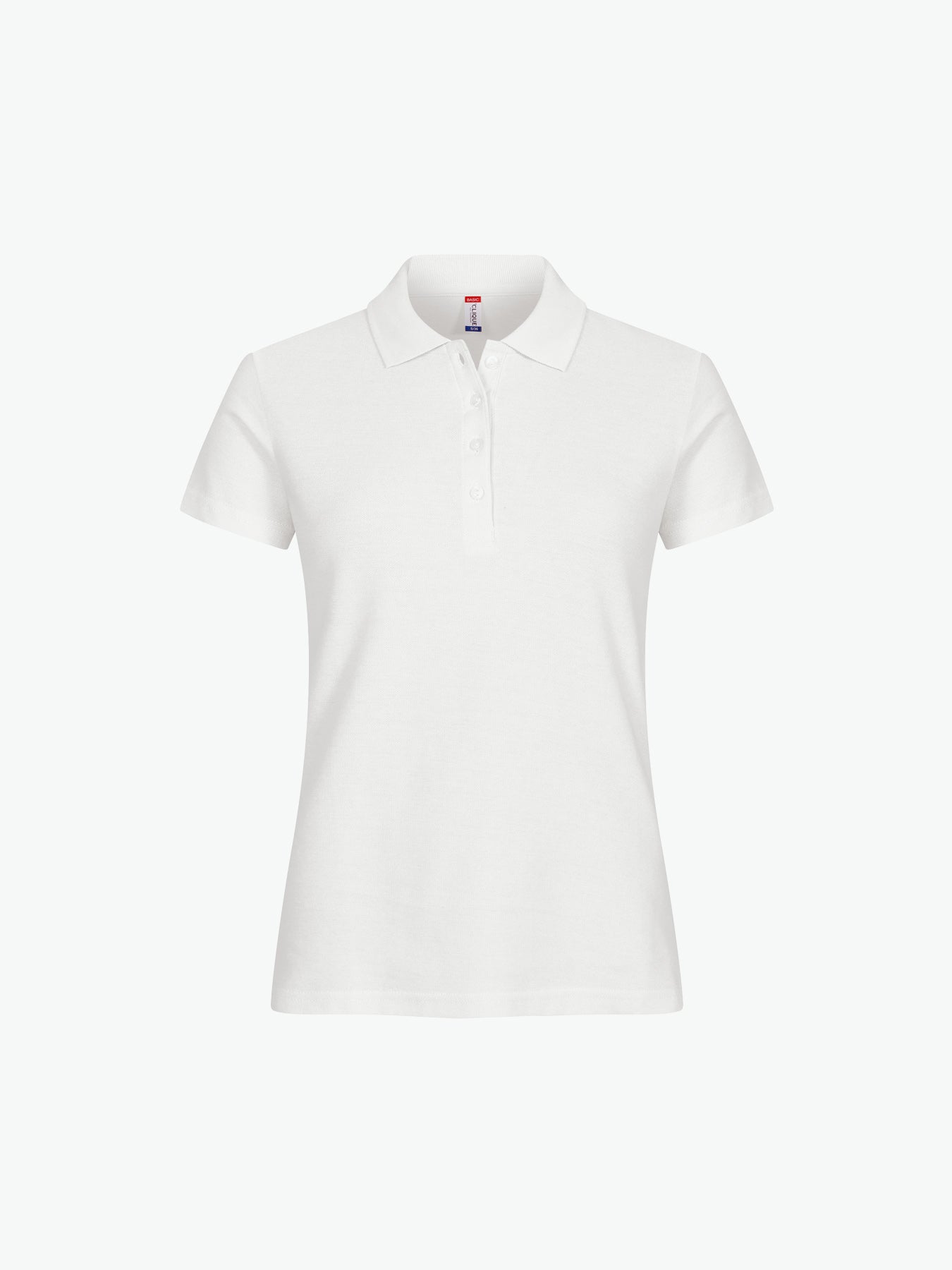 Clique Basic Polo Women - Offwhite Polo Dames Clique XS