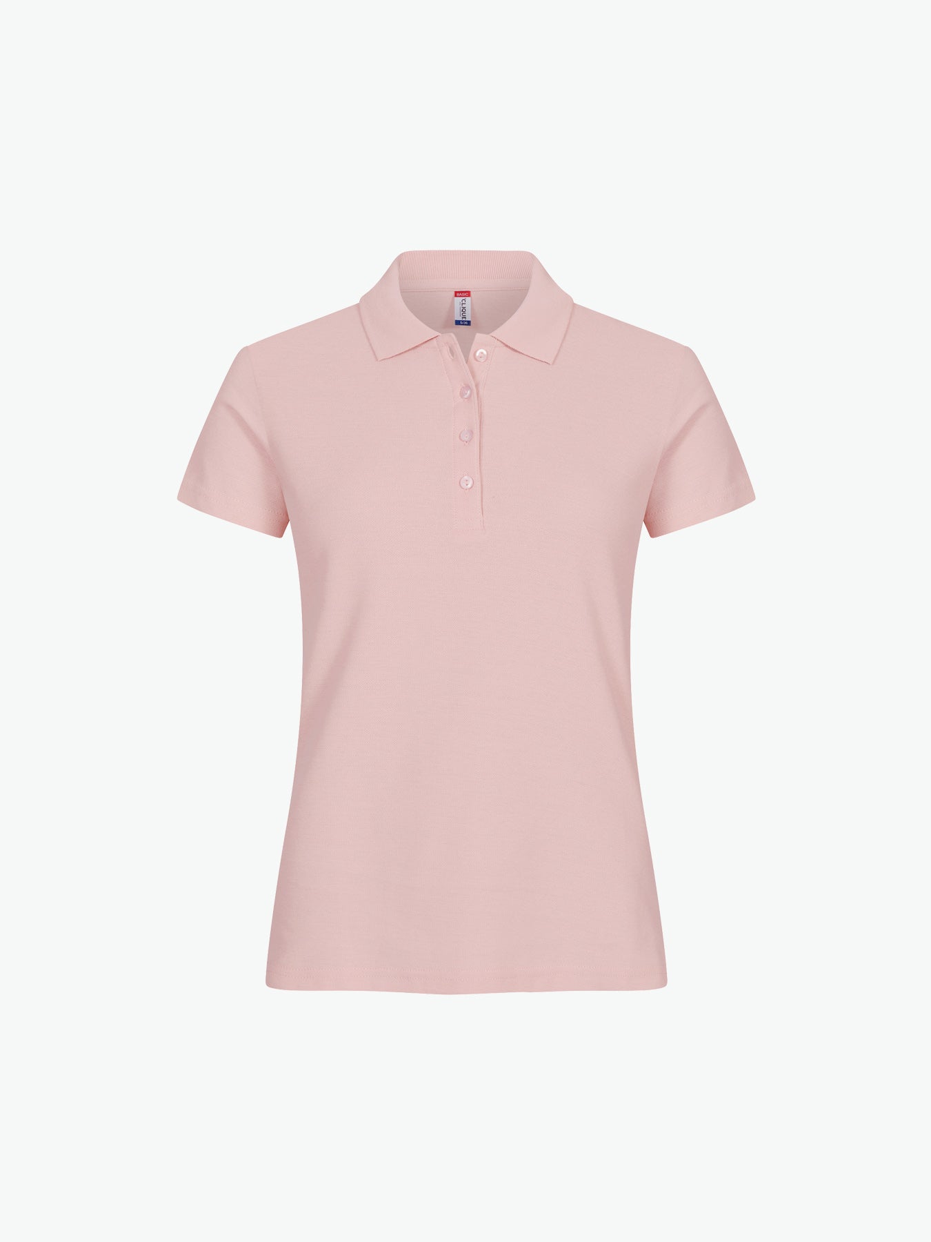 Clique Basic Polo Women - Candy Roze Polo Dames Clique XS