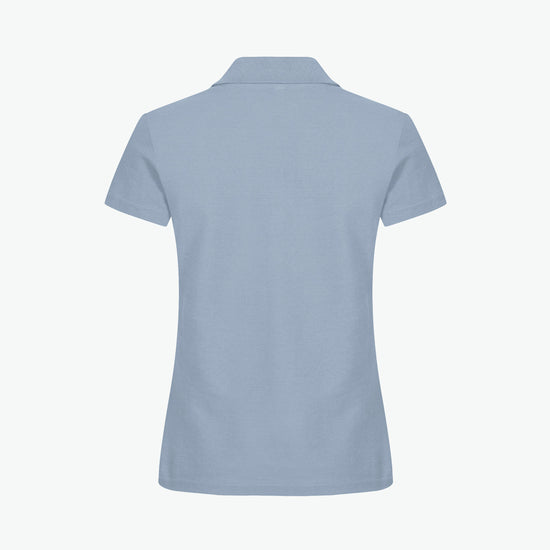 Clique Basic Polo Women - Zachtblauw Polo Dames Clique