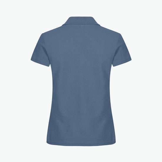 Clique Basic Polo Women - Staalblauw Polo Dames Clique