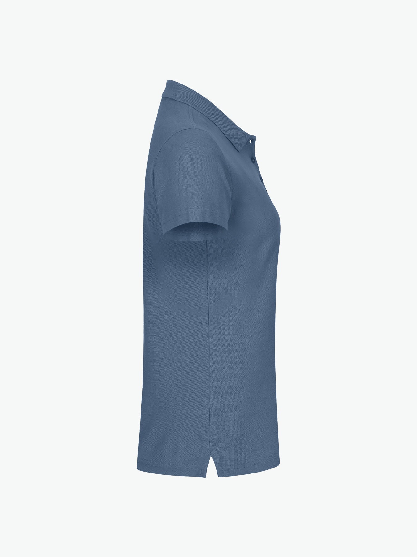 Clique Basic Polo Women - Staalblauw Polo Dames Clique