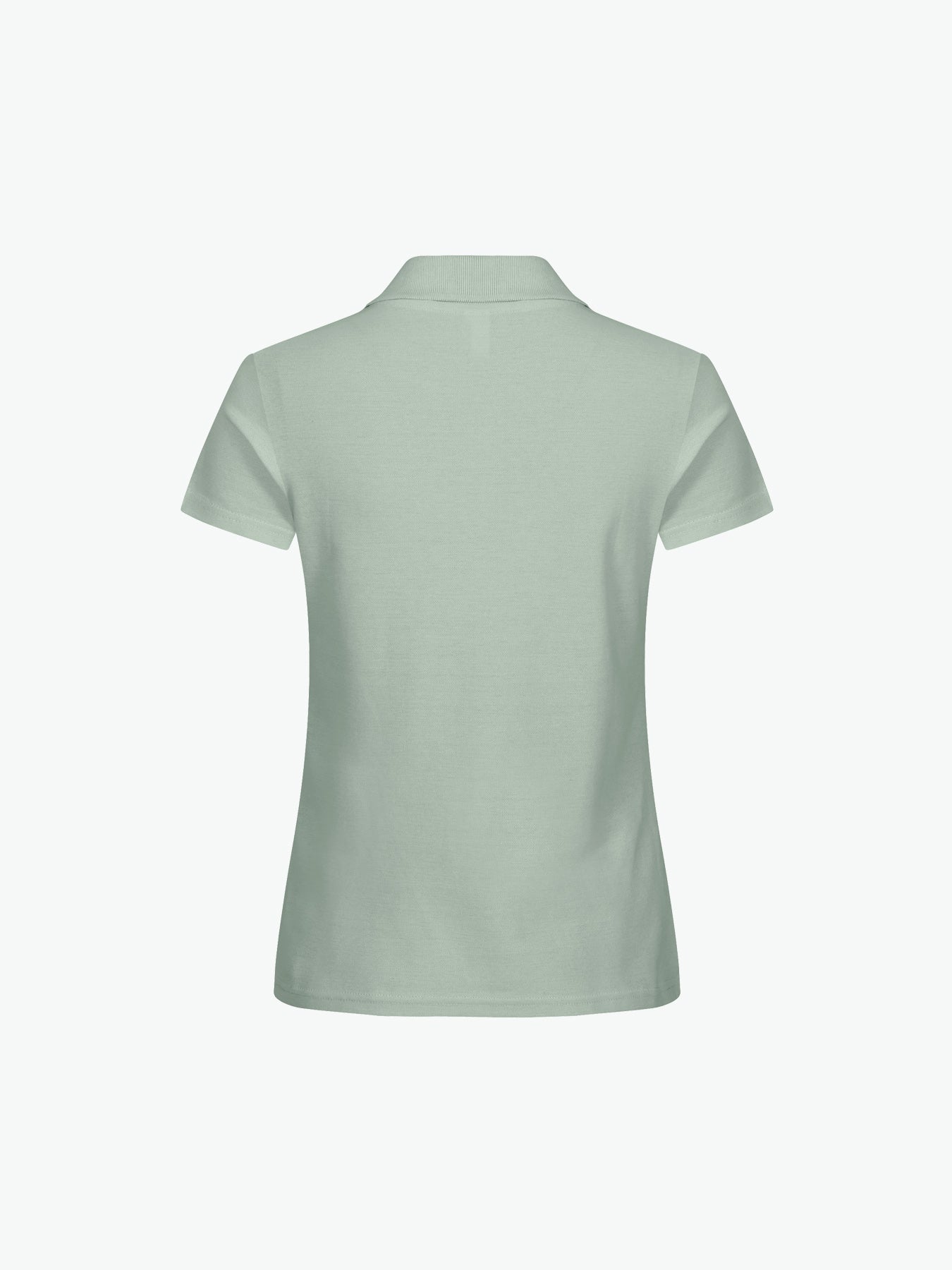 Clique Basic Polo Women - Saliegroen Polo Dames Clique