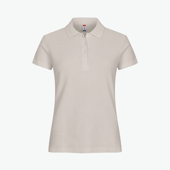 Clique Basic Polo Women - Steengrijs Polo Dames Clique XS