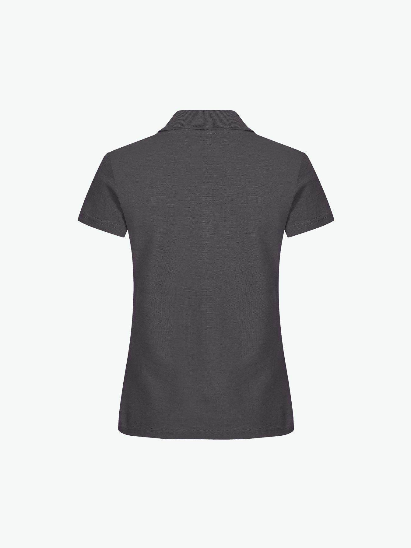 Clique Basic Polo Women - Metaalgrijs Polo Dames Clique