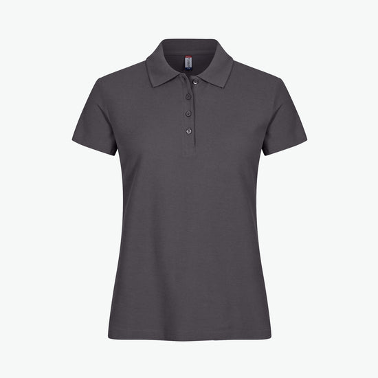 Clique Basic Polo Women - Metaalgrijs Polo Dames Clique XS